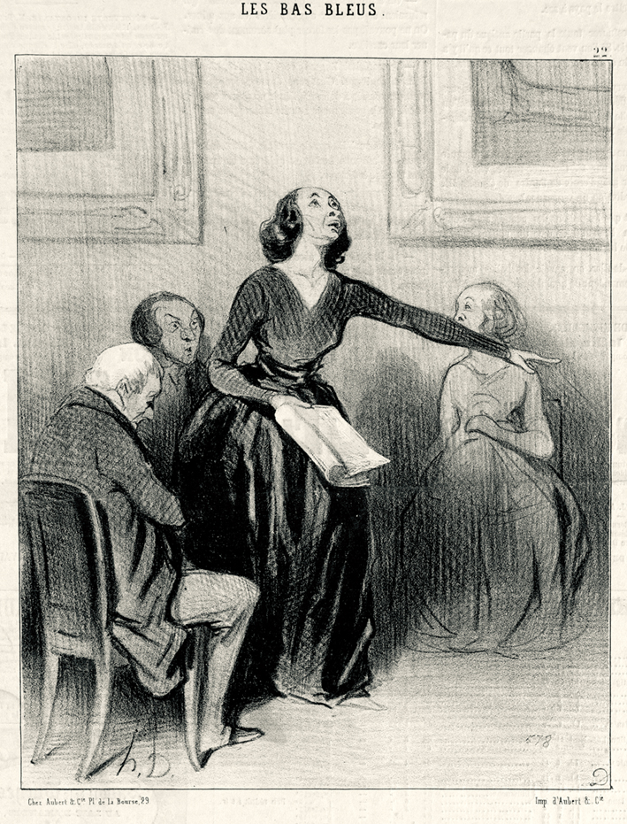  奥诺雷·杜米埃 Honore Daumier ——在他的房间里过份正经的朗诵